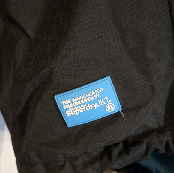 Superdry Windcheater Blue Small - Picture 5 of 5